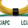Câble à Fibre Optique LC/APC à LC/APC Monomode Simplex, 9/125 μm Jarretière Optique LSZH (50M)