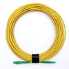 Câble à Fibre Optique LC/APC à LC/APC Monomode Simplex, 9/125 μm Jarretière Optique LSZH (50M)
