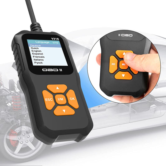 Lecteur Scanner Universel OBDII Lecteur Code Outil Analyse Diagnostic EOBD Voiture