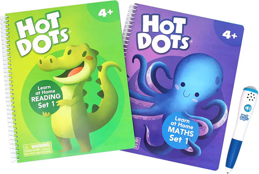 Kit Hot Dots Lecture et Maths Apprentissage Interactif Lecture et Maths et Second stylo