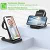 Chargeur sans Fil 3 en 1 - Station de Charge inductive Qi Compatible iPhone iWatch AirPods