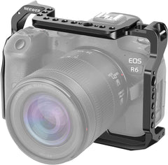 Cage pour Caméra Stabilisateur Plateforme DSLR en Alliage d'aluminium Filetage 1/4