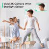 Caméra Surveillance WiFi Intérieure Résolution HD 1080P Intelligents Wifi
