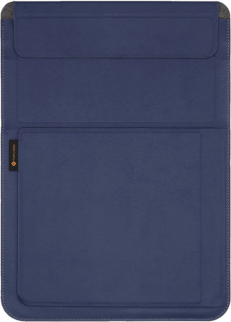 Support Ordinateur Portable 4 en 1 Etui Porte Carte Tapis de Souris Support Incliné BLEU 14"