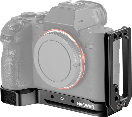 Support de caméra Forme de L Plaque dégagement Rapide Compatible avec Sony A7RIII A7III A9